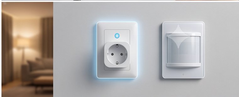 Occupancy sensors and smart plugs installed in Bangalore